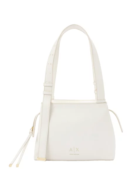 ARMANI EXCHANGE Geantă de umăr ALICE murdar alb