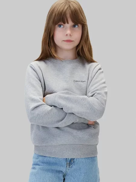 Calvin Klein Jeans hanorac pentru copii din gri