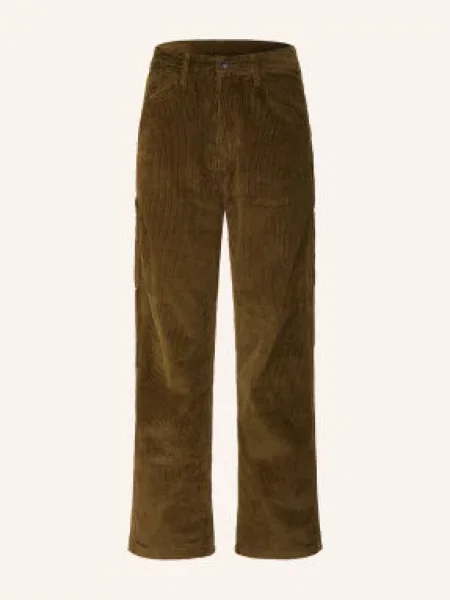 Levi's® Spodnie Z Sztruksu Loose Straight Carpenter Regular Fit braun brązowe