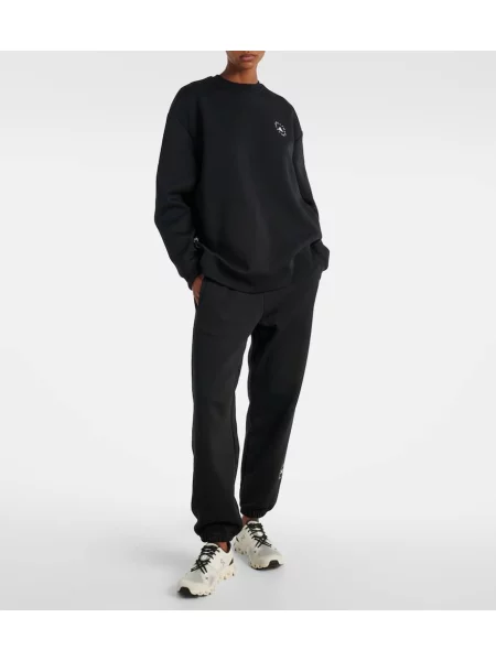 Športne hlače Adidas By Stella Mccartney z avtogramom črna