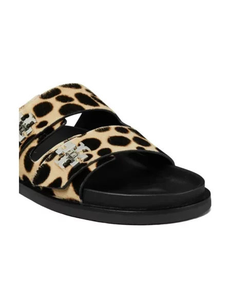 Klapki Tory Burch skórzane