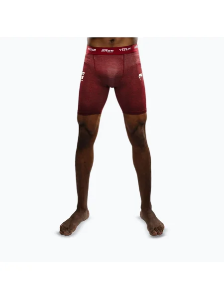 Tréninkové šortky Venum X Ares Vale Tudo burgundy vínové