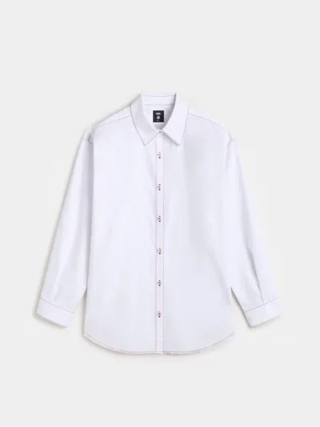 Сорочка Vans Gillian Graphic Button Down білий