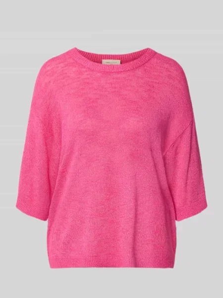 Sweter o kroju relaxed fit z mieszanka model Vicki' Free/quent