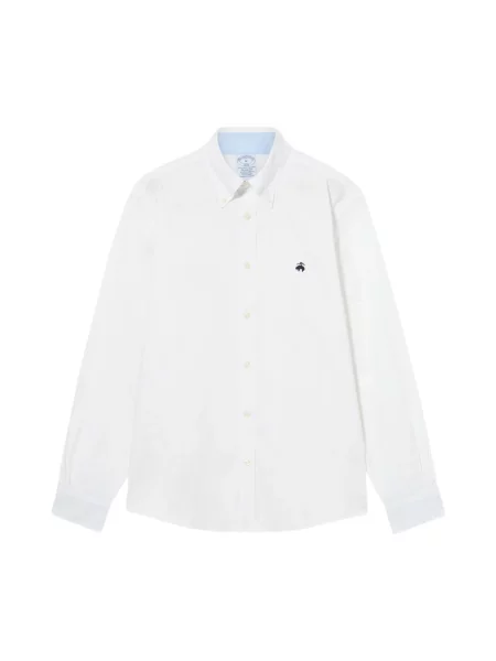 Koszula Brooks Brothers z twillu biała