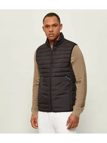 BOSS GREEN Vestă V_Urbanex negru