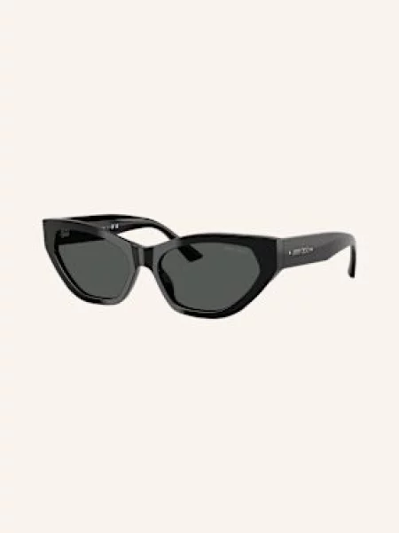 Jimmy Choo Sluneční Brýle černá/ tmavě šedá černé