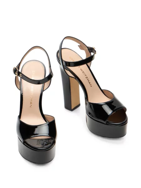 Sandale Stuart Weitzman cu platformă negru