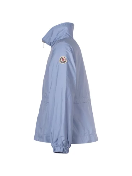 Kurtka dziecięca Moncler Enfant niebieska