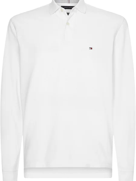 Tricou polo Tommy Hilfiger alb