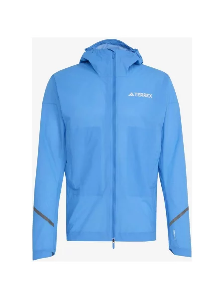 Kurtka z kapturem adidas Terrex Xperior Layer Light CLIMAPROOF XS niebieska
