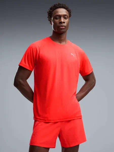Спортивная футболка Puma для бега красная
