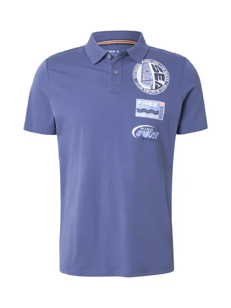 CAMP DAVID Tricou opal alb