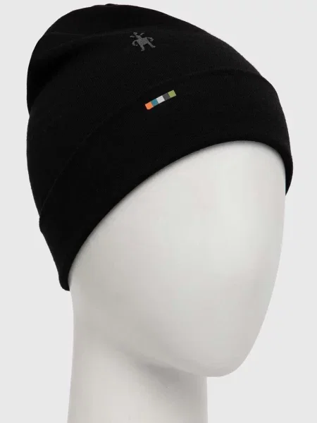 Dvostranska kapa Smartwool Thermal Merino Reversible črna