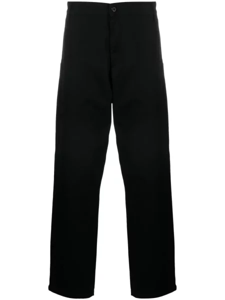 Pantaloni Carhartt Wip din țesătură twill negru