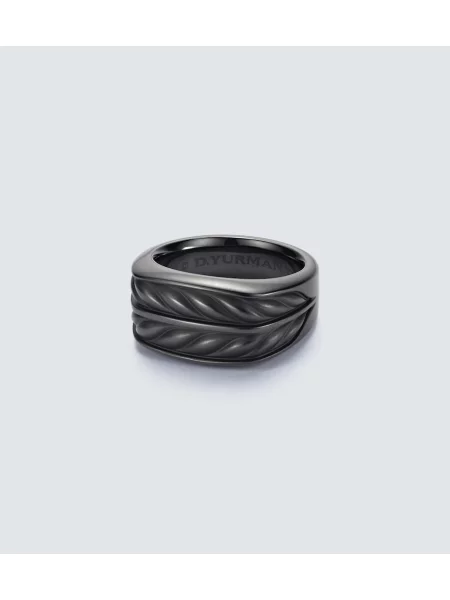 Inel David Yurman negru