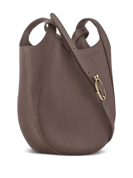 Δερμάτινος κορμάκι Longchamp καφέ