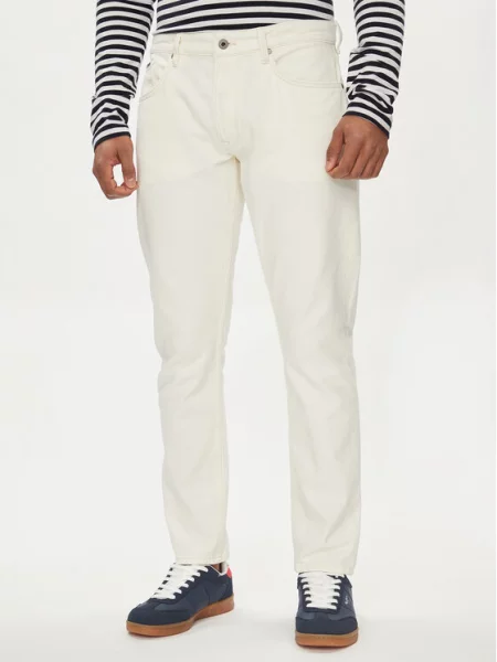 Pepe Jeans Джинси Écru Tapered Fit