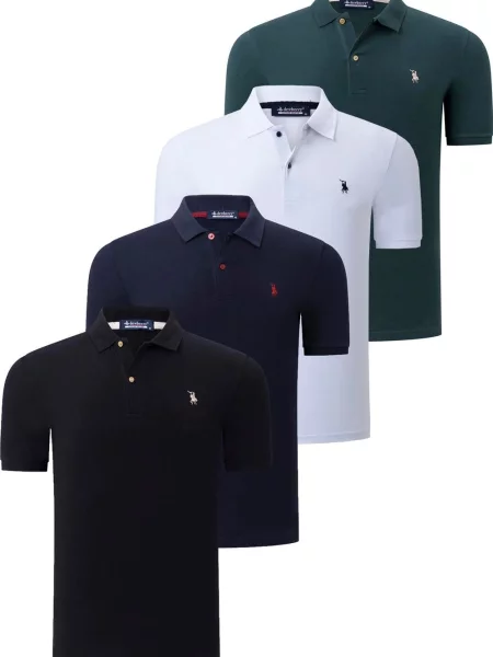 Tricou polo Dewberry negru