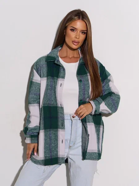 Вовняна Сорочка ISSA Plus зелений