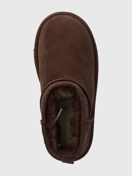 UGG Дитячі замшеві чоботи KIDS CLASSIC ULTRA MINI