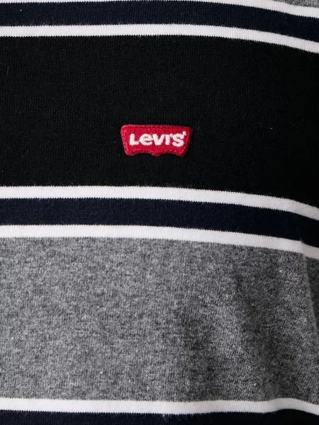 Класическа тениска с дълъг ръкав Levi's® с дълъг ръкав сиво