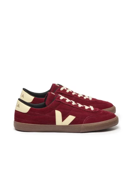 Sneakersy Veja zamszowe czerwone