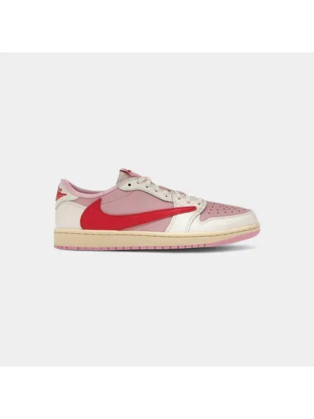 Retro tenisky Nike s tropickým vzorom ružová
