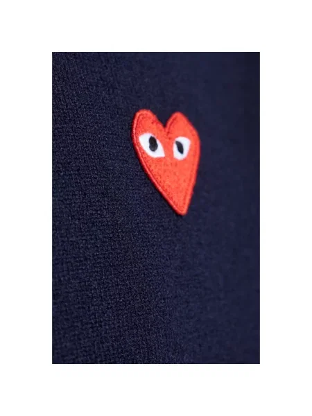 Sweter Comme Des Garcons Play czerwony
