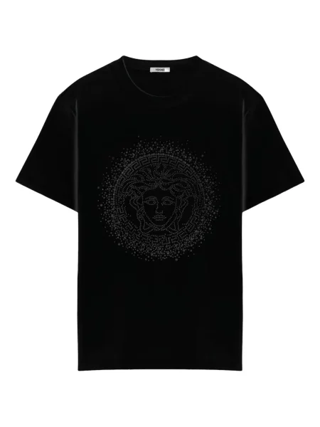 Tricou Versace de cristal negru