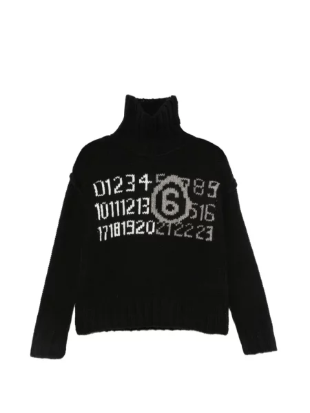 Sweter dziecięcy Mm6 Maison Margiela czarny