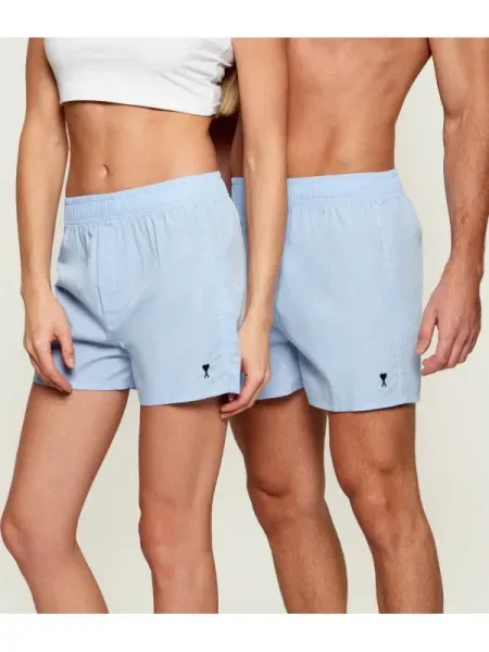 AMI Paris Pantaloni scurți albastru