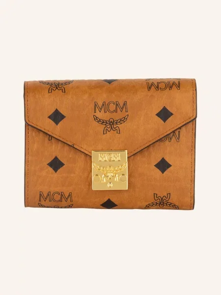 Mcm Peněženka Tracy koňaková černá