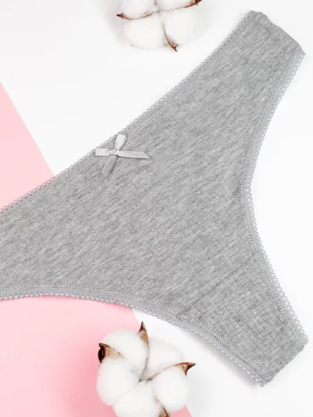 ISSA Plus Труси без підкладки сірий