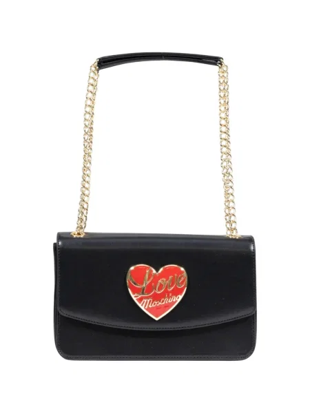 LOVE MOSCHINO Ročna torba črna