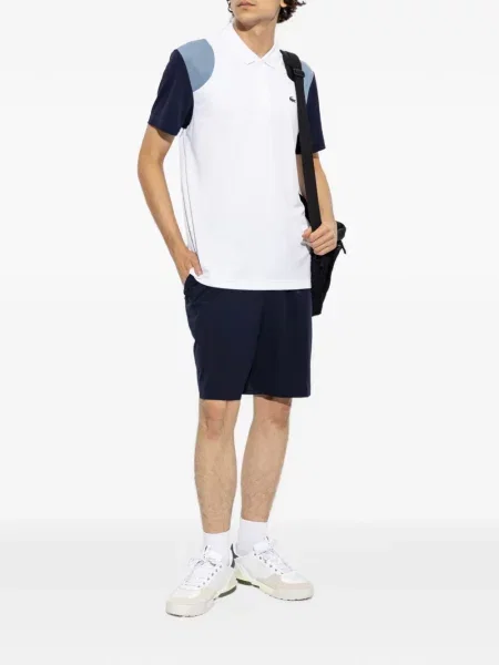 Tricou polo Lacoste alb