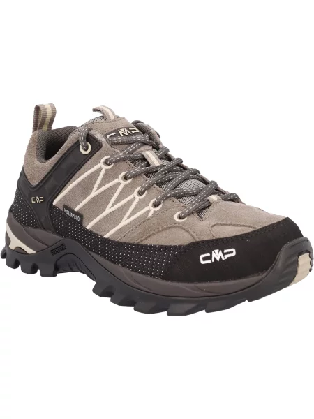 CMP Pantofi Rigel crem / brocart negru