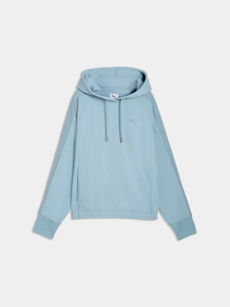 Худі PUMA Her Oversized Hoodie комбінований верх синій