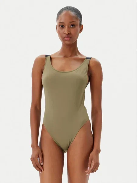 Calvin Klein Swimwear Бански костюм зелен