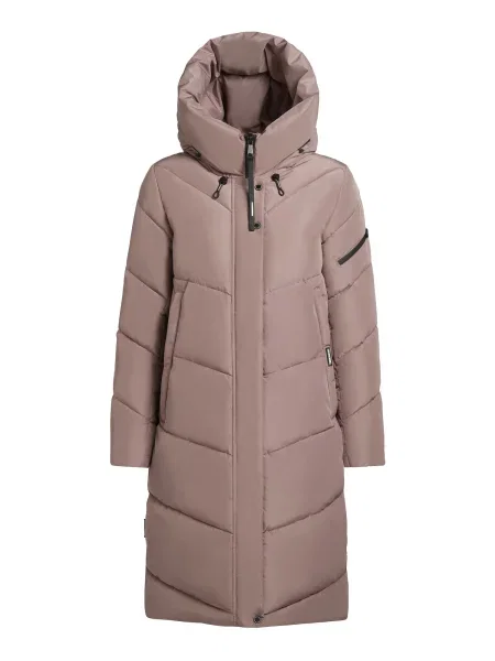 Khujo Palton de iarnă Jange deschis maro