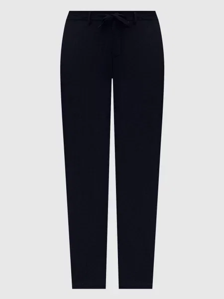 Штани з вовни кольору Canali синього