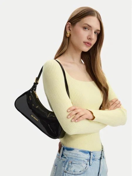 LOVE MOSCHINO Дамска чанта черен