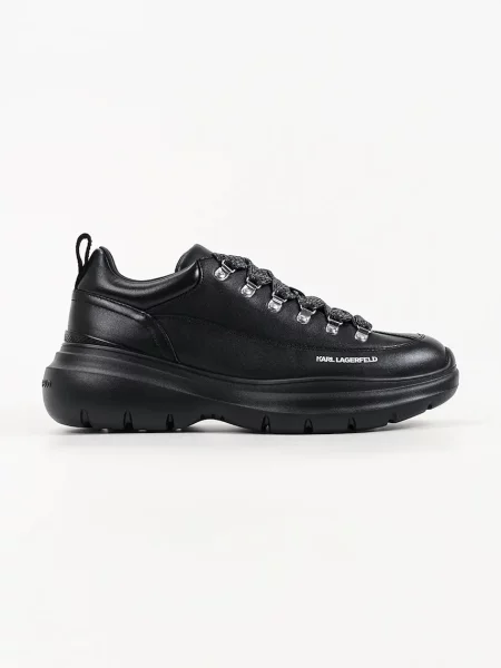 Karl Lagerfeld Kore Sport sneakers pentru bărbați din piele negru
