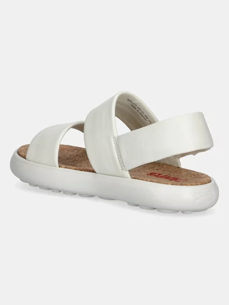 Kožené sandály Camper Pelotas Flota Sandal béžová