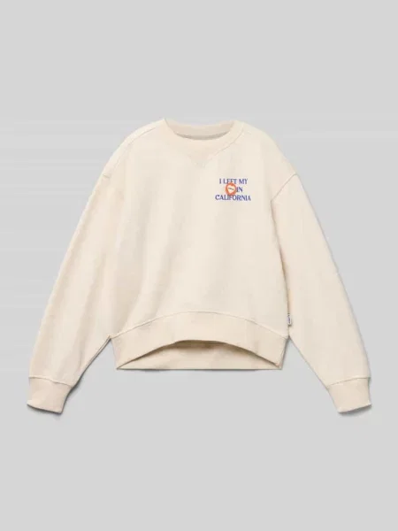 Bluza z prążkowanymi wykończeniami Garcia