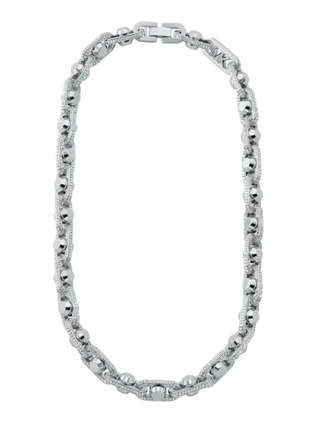 Michael Kors colier Pavé Astor argintiu