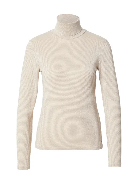 Herrlicher Majica Tinsley puder roza bijela