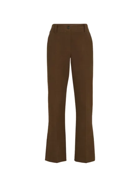 Pantaloni Brunello Cucinelli stretch maro