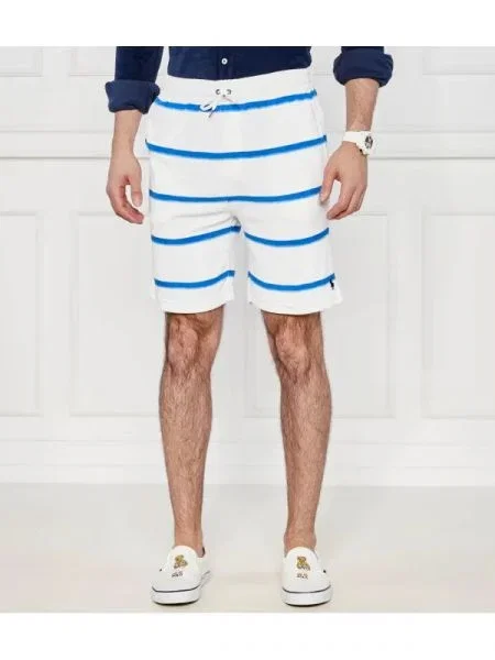 POLO RALPH LAUREN Pantaloni scurți alb