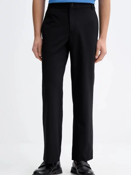 Hlače Karl Lagerfeld Jeans črna